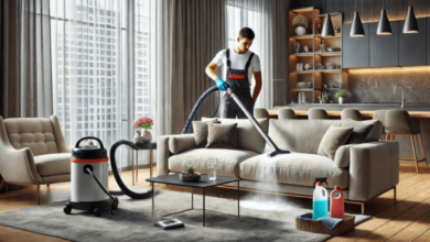 Upholstery cleaning