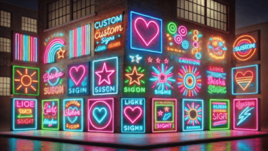 custom neon sign
