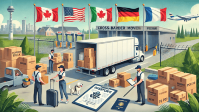 Cross-border moving