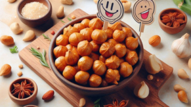 Ghee-roasted makhana