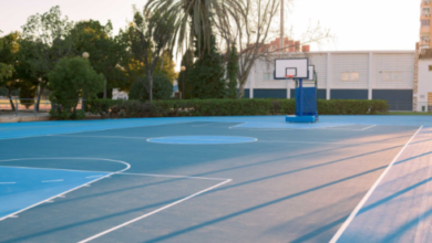 basketball court flooring