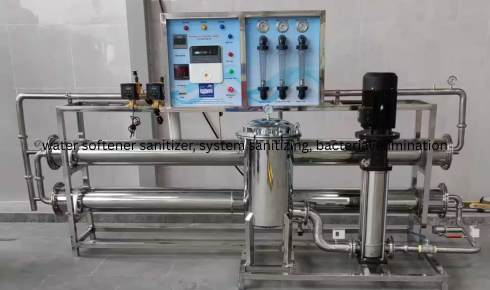 hard water deposits