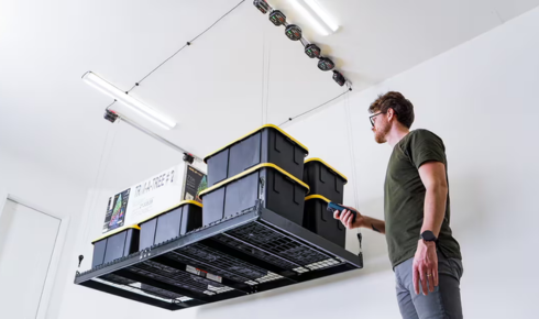 garage lift storage