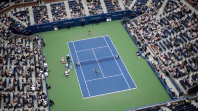 Volleyball court flooring