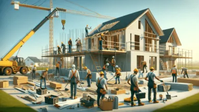 House construction company, Building construction company