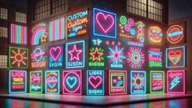 custom neon sign